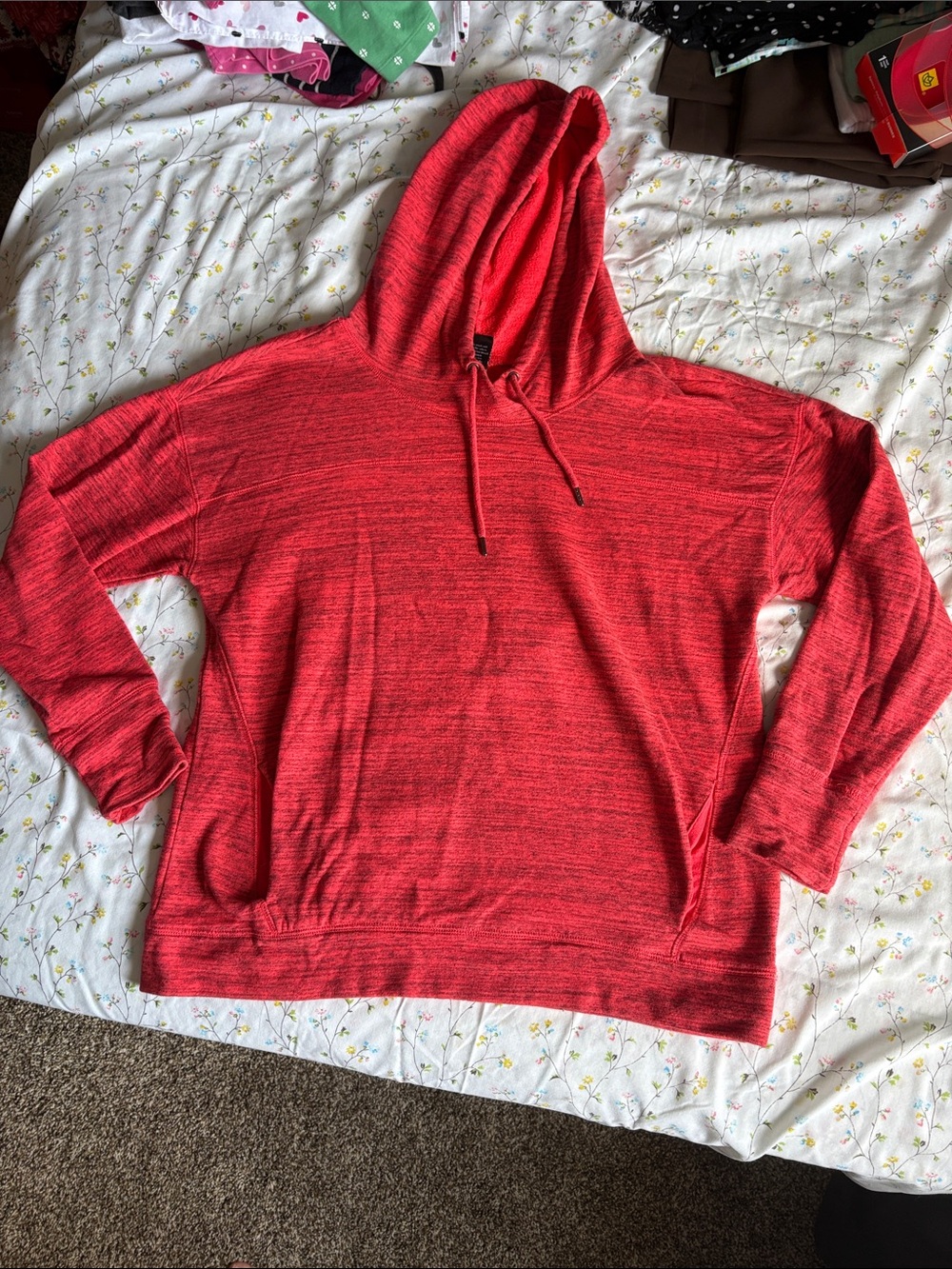 Cozy Red/Orange Lightweight Hoodie Reebok